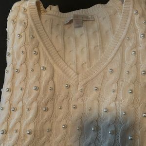 White Pearl Sweater